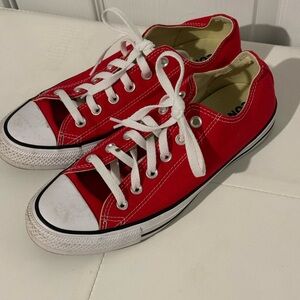 Converse- Red M-7/ W-9